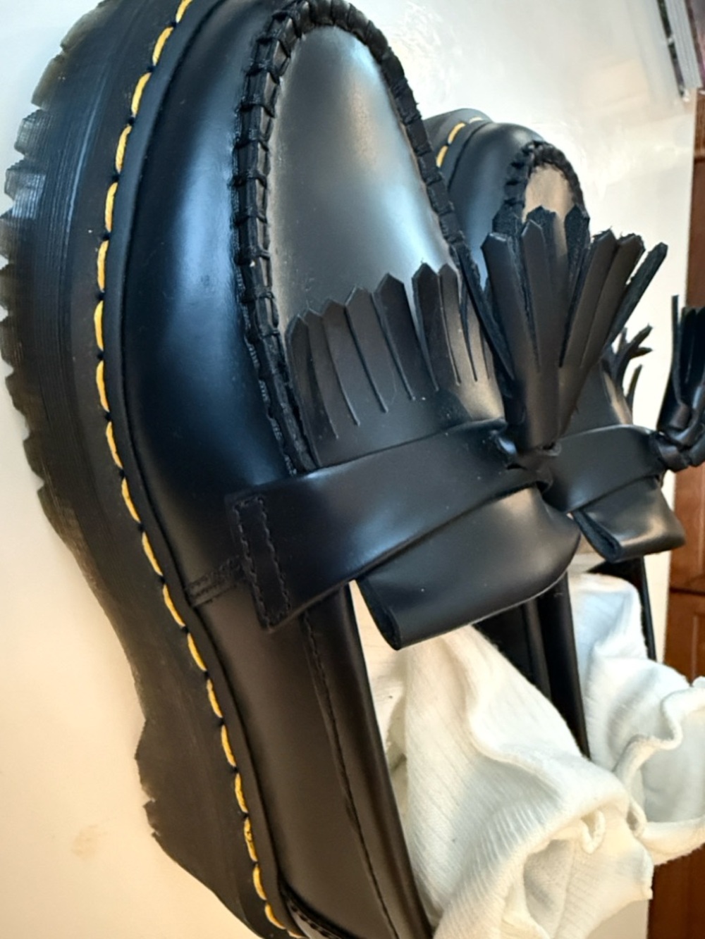 Dr. Martens Adrian quads platform loafers
